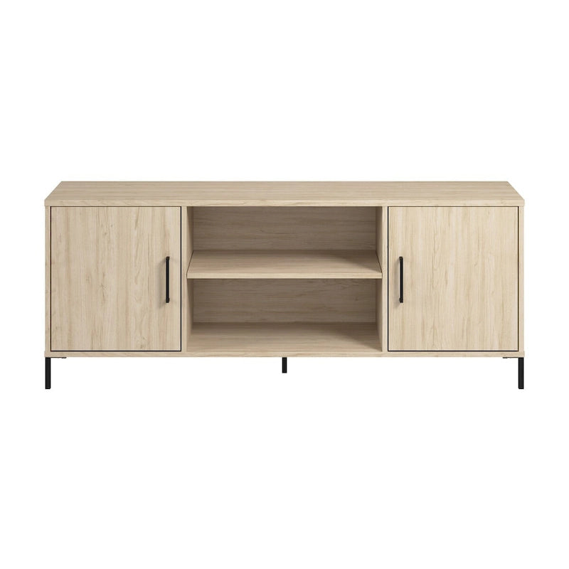 Meuble TV 58W avec portes et étagères