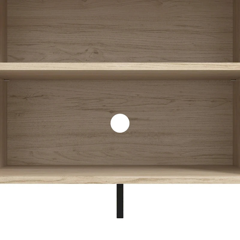 Meuble TV 58W avec portes et étagères