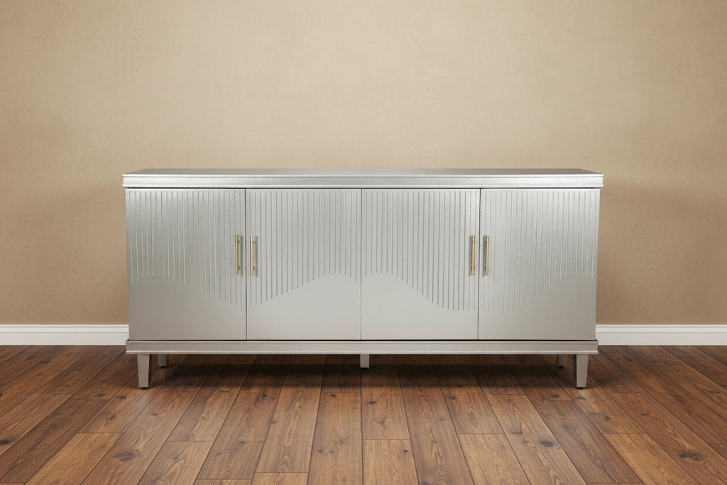 Buffets modernes à 4 portes avec rangement pour salon, chambre et cuisine
