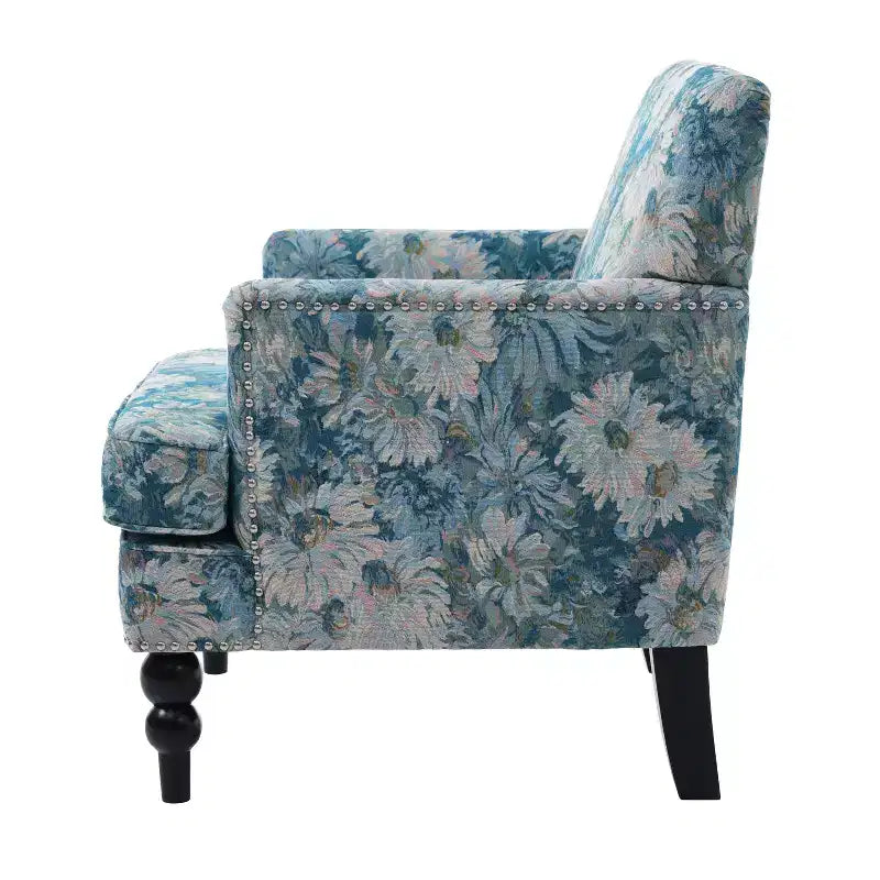 Christopher Knight Home Harrison Contemporary Fabric Upholstered Club Chair with Nailhead Trim