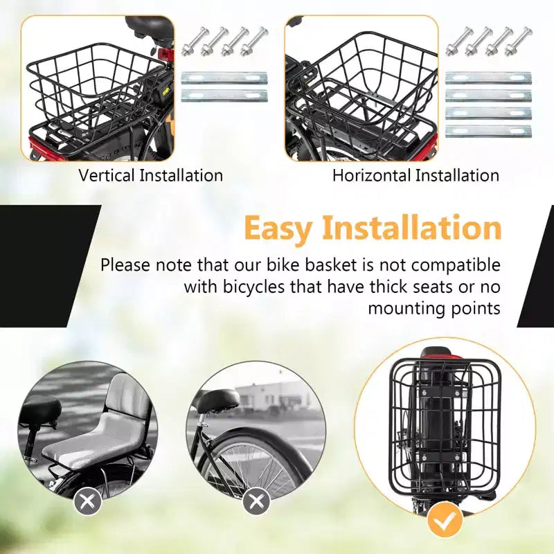 Costway Folding Electric Mountain Bike for Adults with 20 Fat Tires 750W Brushless Motor 54V 13Ah UL2849